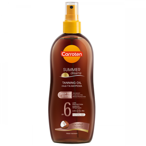 CARROTEN SUMMER DREAM TANNING OIL SPF6 200ML