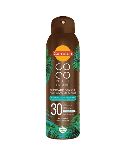 CARROTEN COCONUT DREAMS SUNCARE DRY OIL SPF30 150ML