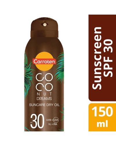 CARROTEN COCONUT DREAMS SUNCARE DRY OIL SPF30 150ML