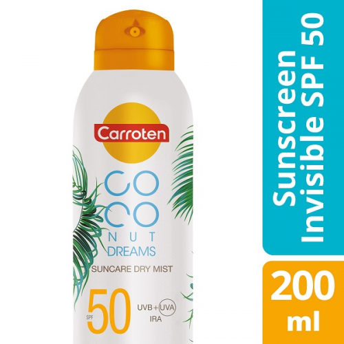 CARROTEN COCONUT DREAMS SUNCARE DRY MIST SPF50 200ML