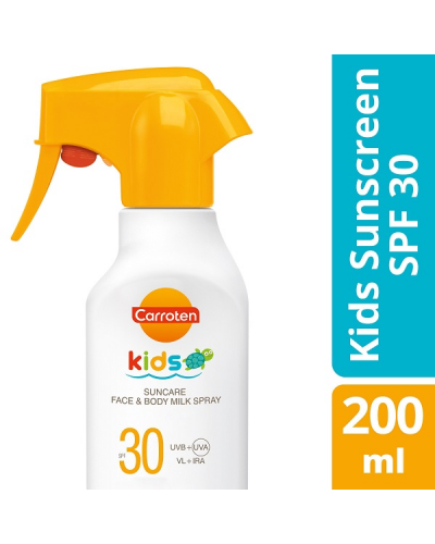 CARROTEN KIDS SUNCARE FACE & BODY MILK SPRAY SPF30 270ML