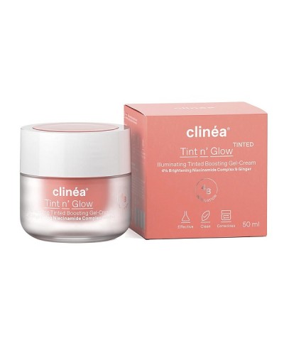 CLINEA TINT N' GLOW GEL ΚΡΕΜΑ ΕΝΙΣΧΥΣΗΣ ΛΑΜΨΗΣ ΜΕ ΧΡΩΜΑ 50ml