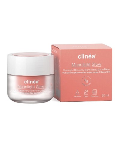 CLINEA MOONLIGHT GLOW GEL ΚΡΕΜΑ ΝΥΧΤΑΣ ΛΑΜΨΗΣ & ΑΝΑΖΩΟΓΟΝΗΣΗΣ 50ml