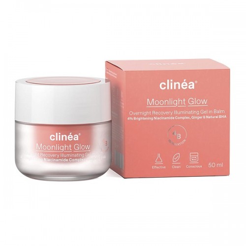 CLINEA MOONLIGHT GLOW GEL ΚΡΕΜΑ ΝΥΧΤΑΣ ΛΑΜΨΗΣ & ΑΝΑΖΩΟΓΟΝΗΣΗΣ 50ml