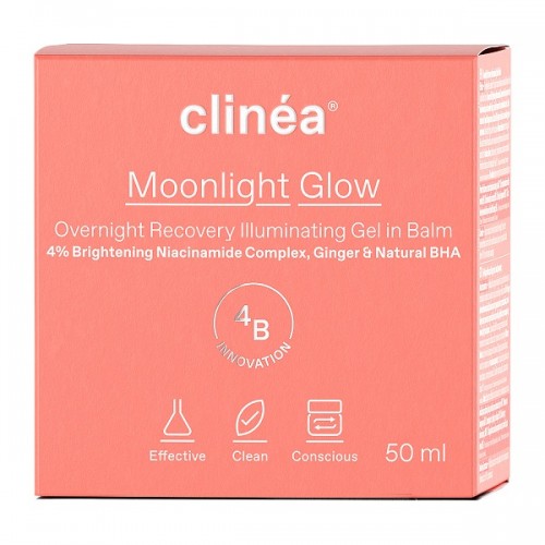 CLINEA MOONLIGHT GLOW GEL ΚΡΕΜΑ ΝΥΧΤΑΣ ΛΑΜΨΗΣ & ΑΝΑΖΩΟΓΟΝΗΣΗΣ 50ml