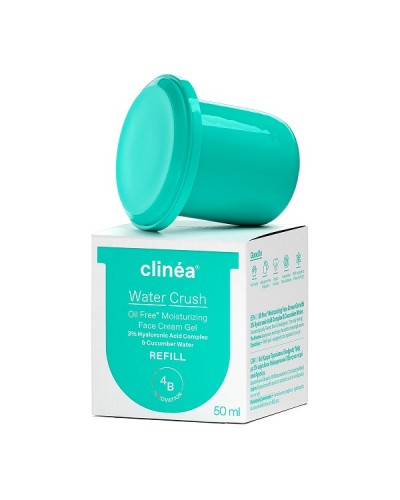 CLINEA WATER CRUSH REFILL ΕΝΥΔΑΤΙΚΗ ΚΡΕΜΑ-GEL ΠΡΟΣΩΠΟΥ ΕΛΑΦΡΙΑΣ ΥΦΗΣ ΑΝΤΑΛΛΑΚΤΙΚΗ ΚΑΨΟΥΛΑ 50ml