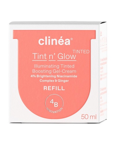 CLINEA TINT N' GLOW REFILL GEL ΚΡΕΜΑ ΕΝΙΣΧΥΣΗΣ ΛΑΜΨΗΣ ΜΕ ΧΡΩΜΑ ΑΝΤΑΛΛΑΚΤΙΚΗ ΚΑΨΟΥΛΑ 50ml