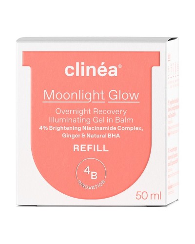 CLINEA MOONLIGHT GLOW REFILL GEL ΚΡΕΜΑ ΝΥΧΤΑΣ ΛΑΜΨΗΣ & ΑΝΑΖΩΟΓΟΝΗΣΗΣ ΑΝΤΑΛΛΑΚΤΙΚΗ ΚΑΨΟΥΛΑ 50ml