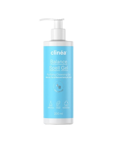 CLINEA BALANCE SPELL GEL ΚΑΘΑΡΙΣΤΙΚΟ GEL ΠΡΟΣΩΠΟΥ 200ml