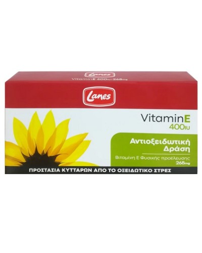 LANES VITAMIN E 400I.U 268MG 30CAPS