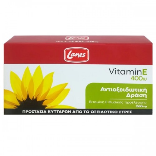 LANES VITAMIN E 400I.U 268MG 30CAPS