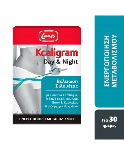 LANES KCALIGRAM DAY & NIGHT 60TABS