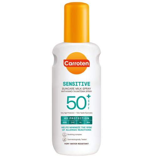 CARROTEN SUNCARE MILK SPRAY SENSITIVE SPF50+ 200ml