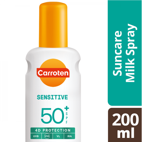 CARROTEN SUNCARE MILK SPRAY SENSITIVE SPF50+ 200ml