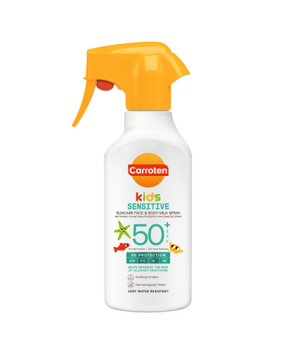 CARROTEN KIDS SUNCARE FACE & BODY MILK SPRAY SENSITIVE SPF50+ 270ml