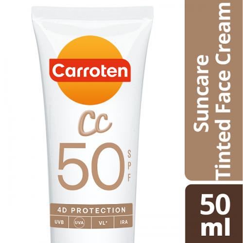 CARROTEN SUNCARE TINTED FACE CREAM CC SPF50 50ml
