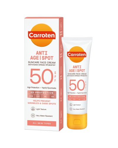 CARROTEN SUNCARE FACE CREAM ANTI-AGE ANTI-SPOT SPF50 50ml