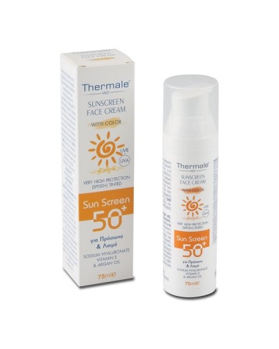 THERMALE FACE CREAM SPF 50+ WITH COLOR 75ML 
