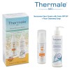 THERMALE PROMO SUNSCREEN FACE CREAM SPF 50+ WITH COLOR 75ml & FACE CLEANSING SOAP 250ml