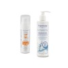 THERMALE PROMO SUNSCREEN FACE CREAM SPF 50+ WITH COLOR 75ml & FACE CLEANSING SOAP 250ml