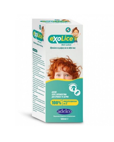 ADELCO EXOLICE HAIR LOTION ΑΟΣΜΗ ΑΝΤΙΦΘΕΙΡΙΚΗ ΛΟΣΙΟΝ & ΧΤΕΝΑ 120ML