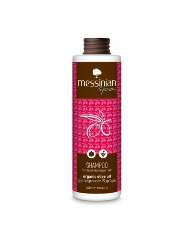 MESSINIAN SPA SHAMPOO FOR DYED-DAMAGED HAIR POMEGRANATE & GRAPE 300ML