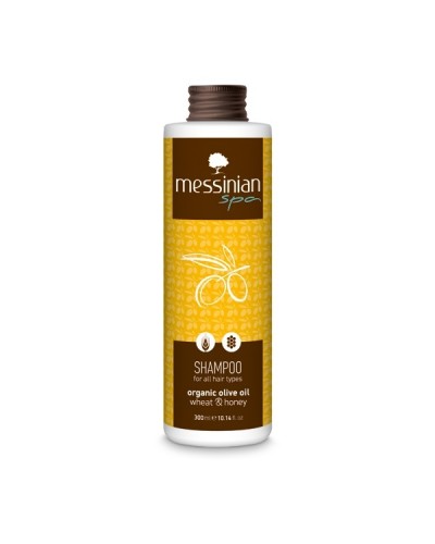 MESSINIAN SPA SHAMPOO FOR ALL HAIR TYPES WHEAT & HONEY 300ML