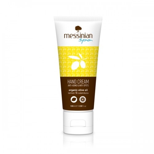 MESSINIAN SPA HAND CREAM ANTI-AGING & ANTI-SPOTS LEMON & CALENDULA 100ML