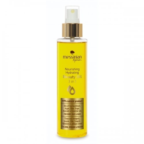 MESSINIAN SPA BEAUTY OIL 3 IN 1 MOISTURIZING BODY, FACE AND HAIR OIL 150ML