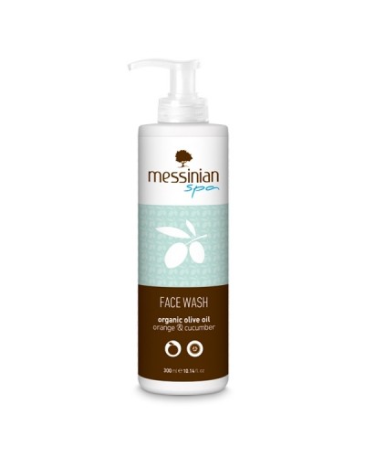 MESSINIAN SPA FACE WASH ORANGE & CUCUMBER 300ML