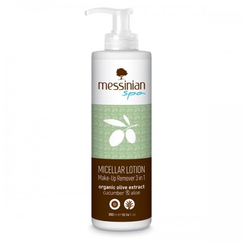 MESSINIAN SPA MICELLAR LOTION MAKE-UP REMOVER 3 IN 1 CUCUMBER & ALOE 300ML