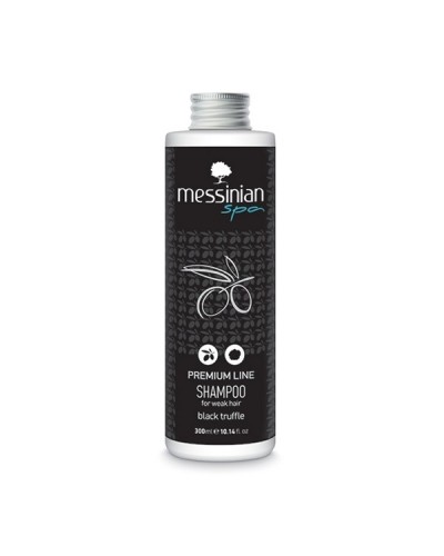 MESSINIAN SPA PREMIUM LINE SHAMPOO FOR WEAK HAIR BLACK TRUFFLE 300ML