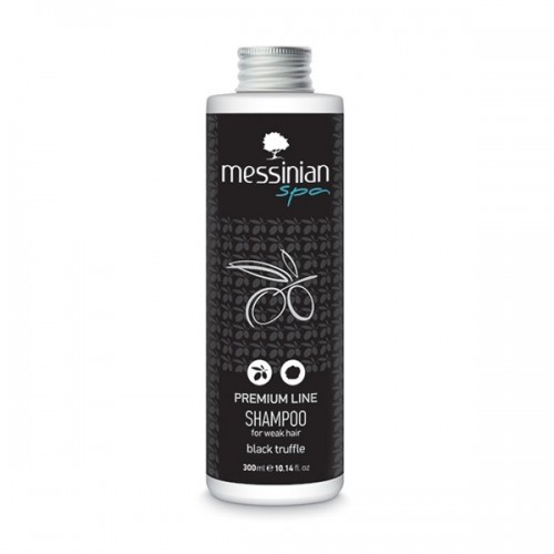 MESSINIAN SPA PREMIUM LINE SHAMPOO FOR WEAK HAIR BLACK TRUFFLE 300ML