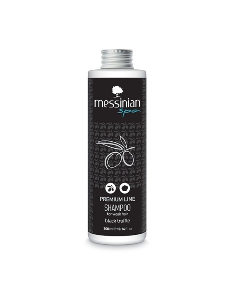 MESSINIAN SPA PREMIUM LINE SHAMPOO FOR WEAK HAIR BLACK TRUFFLE 300ML MESSINIAN SPA PREMIUM LINE SHAMPOO FOR WEAK HAIR BLACK TRUFFLE 300ML