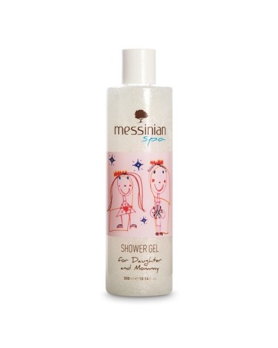 MESSINIAN SPA SHOWER GEL MOMMY & DAUGHTER WITH GLITTER 300ML