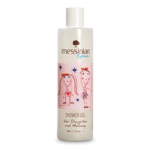 MESSINIAN SPA SHOWER GEL MOMMY & DAUGHTER WITH GLITTER 300ML