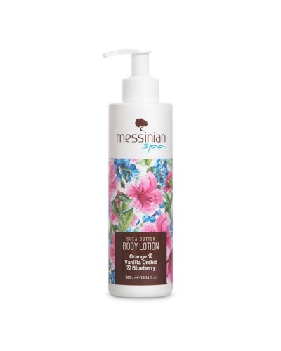 MESSINIAN SPA BODY MILK ORANGE & VANILLA ORCHID & BLUEBERRY 300ML