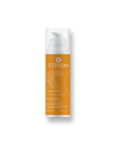 CORIUM SUNSCREEN LIGHT CREAM SPF30 50ML