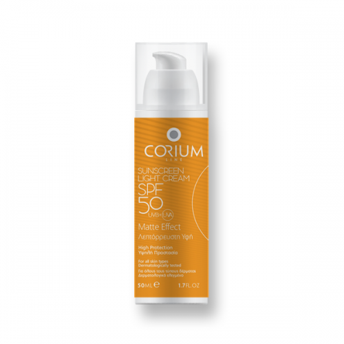 CORIUM SUNSCREEN LIGHT CREAM SPF50 50ML