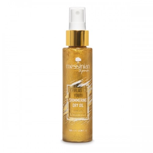MESSINIAN SPA SHIMMERING DRY OIL EVERLASTING YOUTH ROYAL JELLY & HELICHRYSUM 100ML