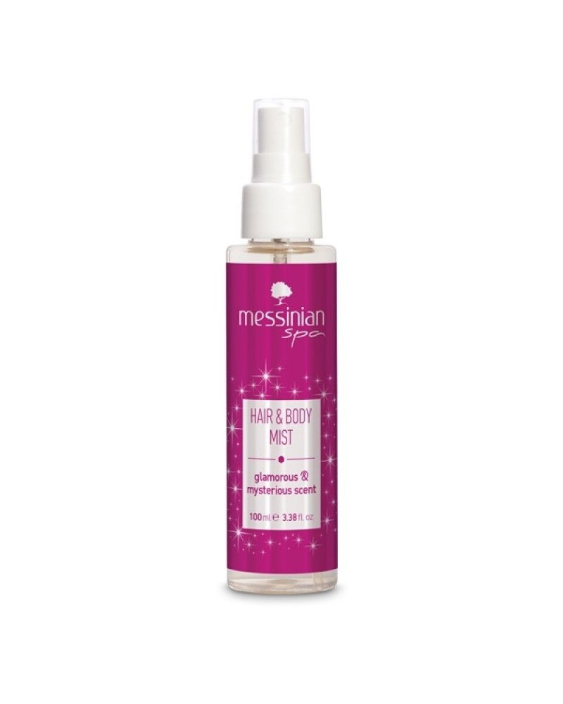 MESSINIAN SPA HAIR & BODY MIST GLAMOROUS & MYSTERIOUS 100ML MESSINIAN SPA HAIR & BODY MIST GLAMOROUS & MYSTERIOUS 100ML