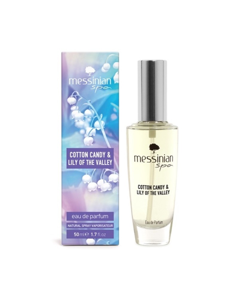 MESSINIAN SPA EAU DE PARFUM COTTON CANDY & LILY OF THE VALLEY 50ML MESSINIAN SPA EAU DE PARFUM COTTON CANDY & LILY OF THE VALLEY 50ML