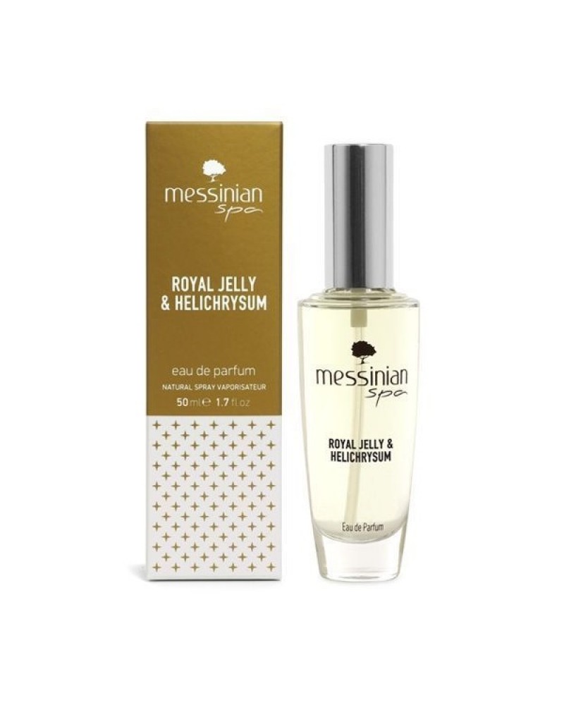 MESSINIAN SPA EAU DE PARFUM SHIMMERING ROYAL JELLY & HELICHRYSUM 50ML MESSINIAN SPA EAU DE PARFUM SHIMMERING ROYAL JELLY & HELICHRYSUM 50ML