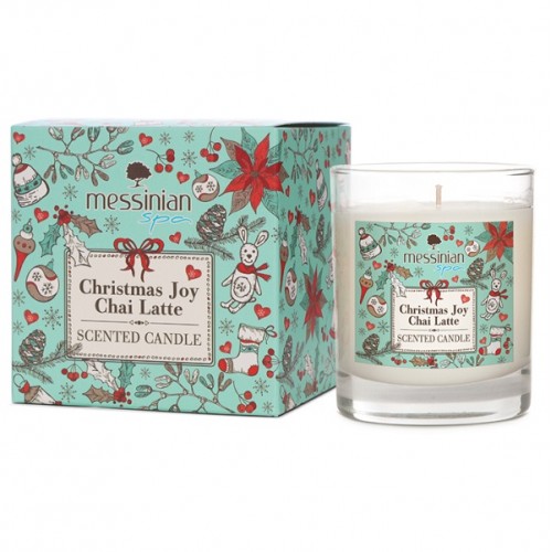 MESSINIAN SPA SCENTED CANDLE CHAI LATTE 170G