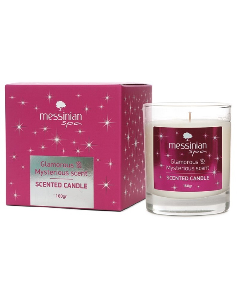 MESSINIAN SPA SCENTED CANDLE GLAMOROUS & MYSTERIOUS 160G