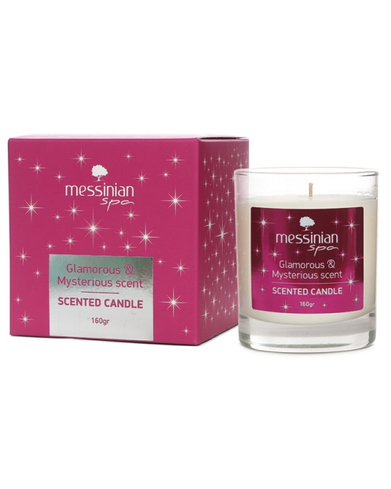 MESSINIAN SPA SCENTED CANDLE GLAMOROUS & MYSTERIOUS 160G MESSINIAN SPA SCENTED CANDLE GLAMOROUS & MYSTERIOUS 160G
