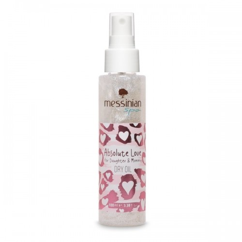 MESSINIAN SPA DRY OIL ABSOLUTE LOVE DAUGHTER & MOMMY WITH GLITTER 100ML