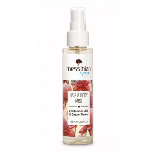 MESSINIAN SPA HAIR & BODY MIST CARDAMOM MILK & GINGER FLOWER 100ML