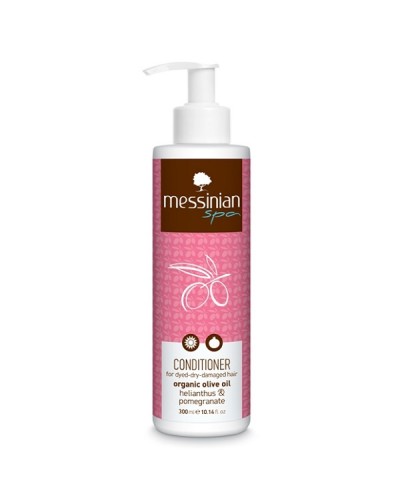 MESSINIAN SPA CONDITIONER FOR DYED, DRY, DAMAGED HAIR HELIANTHUS & POMEGRANATE 300ml