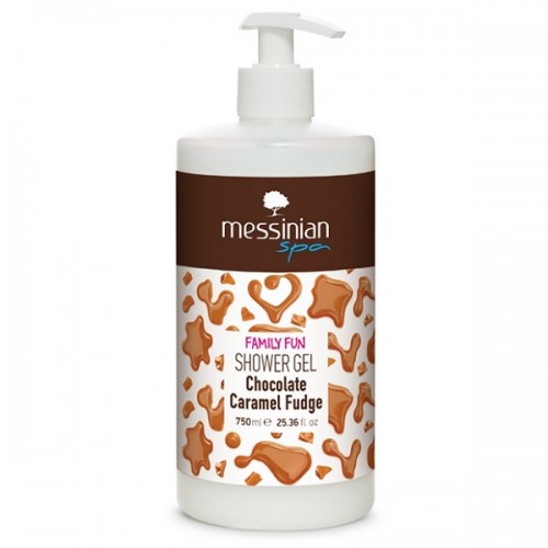 MESSINIAN SPA SHOWER GEL CHOCOLATE-CARAMEL FUDGE 750ml MESSINIAN SPA SHOWER GEL CHOCOLATE-CARAMEL FUDGE 750ml